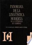 Panorama de la lingüística moderna