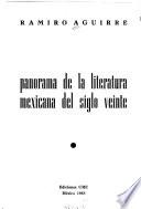 Panorama de la literatura mexicana del siglo veinte