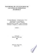 Panorama de los estudios de las lenguas indígenas de México