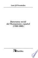 Panorama social del humanismo español (1500-1800)