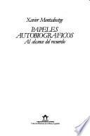 Papeles autobiográficos