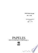 Papeles de economía española