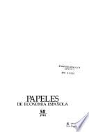 Papeles de economía española