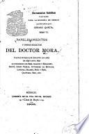 Papeles ineditos y obras selecias del doctor Mora