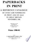 Paperbacks in Print