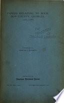 Papers Relating to Bourbon County, Georgia, 1785-1786