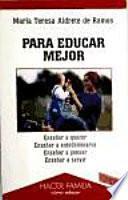 Para educar mejor