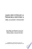 Para recuperar la memoria histórica