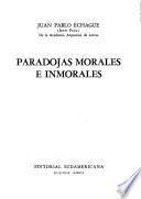 Paradojas morales e inmorales