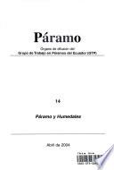 Páramo y humedales