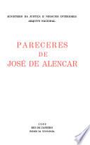 Pareceres de José de Alencar