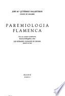 Paremiología flamenca