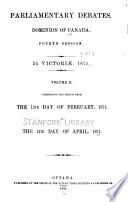 Parliamentary Debates, Dominion of Canada