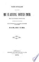 Parte detallado de la batalla que el general Sóstenes Rocha dio a las fuerzas sublevadas, a inmediaciones de Zacatecas el dia 2 de marzo de 1872, asaltando las posiciones de los cerros de la Bufa, Bolsas y el Grillo