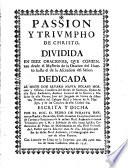 Passion y triumpho de Christo