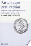 Pastori pope preti rabbini