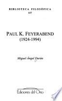 Paul K. Feyerabend
