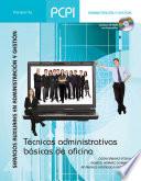 PCPI. Técnicas administrativas básicas de oficina