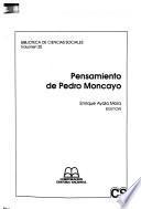 Pensamiento de Pedro Moncayo