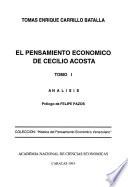 Pensamiento económico de Cecilio Acosta: Análisis
