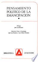 Pensamiento político de la emancipación