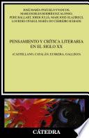 Pensamiento y crítica literaria en el siglo XX