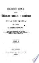 Pensamientos rurales sobre necesidades sociales y económicas de la República