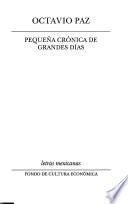 Pequeña crónica de grandes días