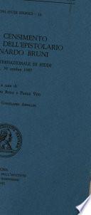 Per il censimento dei codici dell'epistolario di Leonardo Bruni