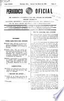 Periódico oficial del gobierno