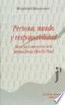 Persona, mundo y responsabilidad