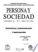 Persona y sociedad