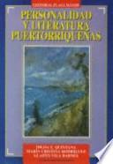 Personalidad Y Literatura Puertorriquenas