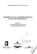 Perspectivas antropológicas en el mundo maya