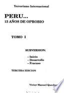 Perú-- 13 años de oprobio