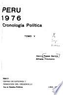 Perú, 1968-1973 [i.e. mil novecientos sesenta y ocho-mil novecientos setenta y tres]: 1976