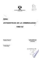 Peru, estadísticas de la criminalidad