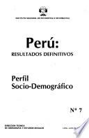 Perú, resultados definitivos