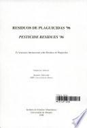 Pesticide residues '96