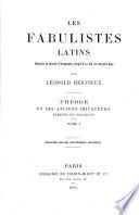 Phèdre et ses anciens imitateurs directs et indirects