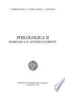 Philologica