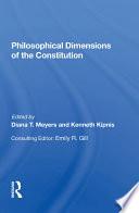 Philosophical Dimensions Of The Constitution