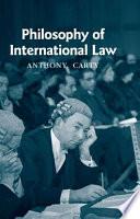 Libro Philosophy of International Law
