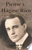 Piense y Hágase Rico Edición Original de 1937