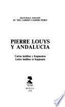 Pierre Louys y Andalucía