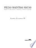 Piezas maestras mayas