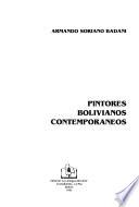 Pintores bolivianos contemporaneos