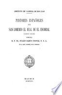 Pintores españoles en San Lorenzo el real de el Escorial (1566-1613)