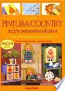Pintura country sobre pequeños objetos