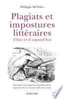 Plagiats et impostures littéraires